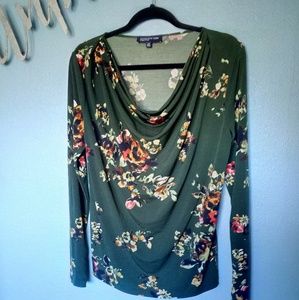Floral print top